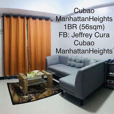Cubao Manhattanheights Unit 7Ef Tower B, 1Br มะนิลา ภายนอก รูปภาพ